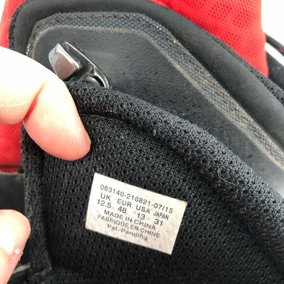 Arc’Teryx Bora 2 Mid GTX Hiking Boots Mens Size 13 Black Red Liner‎ main image 13